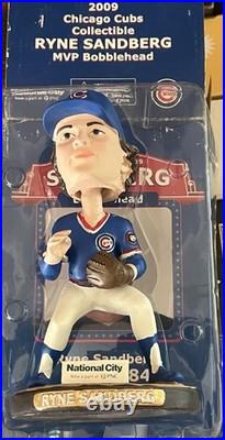 09 Ryne Sandberg Chicago Cubs MVP bobblehead Hall of Famer 1984 MVP year
