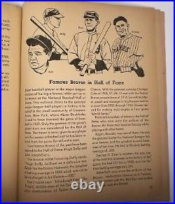 1955 Milwaukee Braves Golden Stamp Book Inc All 32 Stamps Aaron, Spahn, Matthe