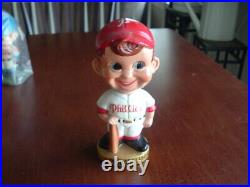 1960's Bobble Head Nodder Philadelphia Phillies Gold Base Bob's Big Boy Head