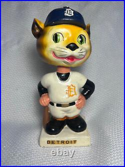 1960's Detroit Tigers Mascot Nodder Bobble Head MLB Baseball Vtg Sports Figure