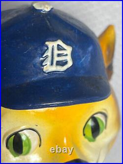 1960's Detroit Tigers Mascot Nodder Bobble Head MLB Baseball Vtg Sports Figure