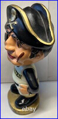 1960's High Condition! Pittsburgh Pirates Bobblehead Nodder Bobble head Baseball