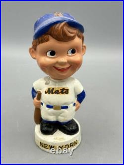 1960's New York METS Mini Bobblehead Nodder Baseball Player VERY NICE