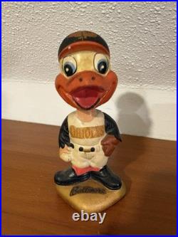 1960's Oriole Bobble Head Baltimore Orioles Baseball Mascot