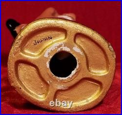 1960s Atlanta Braves Team Indian Mascot Bobblehead Gold Base Pitcher Nodder vtg