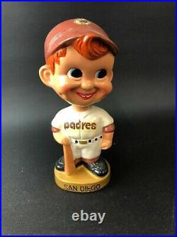 1960s San Diego Padres Bobble Head WITH BOX! VINTAGE BOBBLEHEAD RARE & CLEAN
