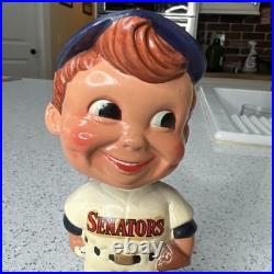 1960s Washington Senators Baseball Bobblehead Green Base RARE