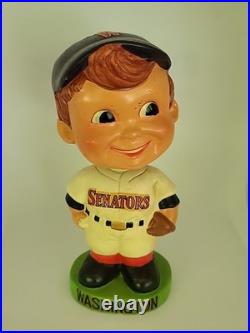 1960s Washington Senators Baseball Bobblehead Green Base RARE DC Nationals