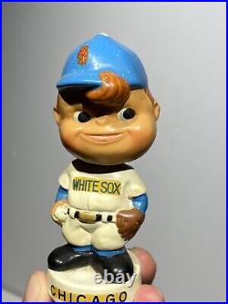 1961 1963 Bobble Head Nodder Chicago White Sox Mini Minature Moon Face NM+