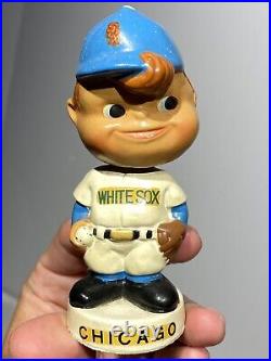 1961 1963 Bobble Head Nodder Chicago White Sox Mini Minature Moon Face NM+