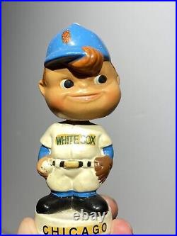 1961 1963 Bobble Head Nodder Chicago White Sox Mini Minature Moon Face NM+