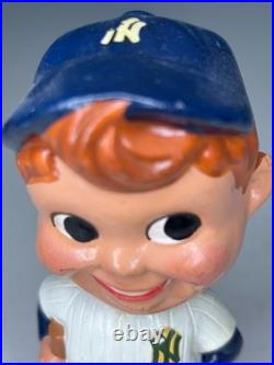 1961 1963 Bobble Head Nodder New York Yankees Mini Miniature Bobblehead Nice