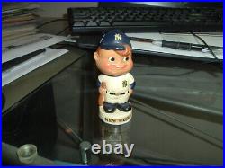 1961 1963 Bobble Head Nodder New York Yankees Mini Miniature Moon Face Nice