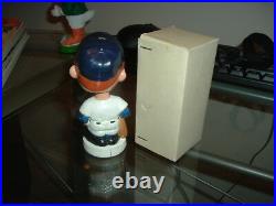 1961 1963 Bobble Head Nodder New York Yankees Mini Miniature White Base + Box