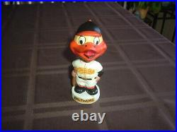 1961 1963 Bobblehead Nodder Baltimore Orioles Mini Minature Mascot with Bat