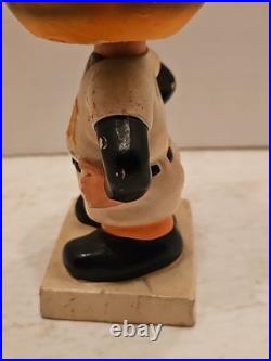 1961-63 Detroit Tigers White Base Bobble Bobbing Head Must See Photos Damaged