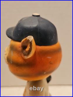 1961-63 Detroit Tigers White Base Bobble Bobbing Head Must See Photos Damaged