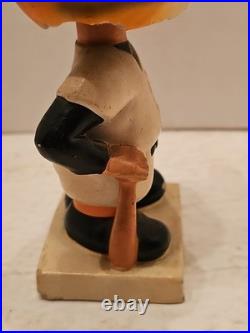 1961-63 Detroit Tigers White Base Bobble Bobbing Head Must See Photos Damaged