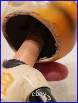 1961-63 Detroit Tigers White Base Bobble Bobbing Head Must See Photos Damaged