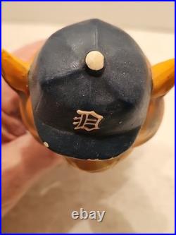 1961-63 Detroit Tigers White Base Bobble Bobbing Head Must See Photos Damaged