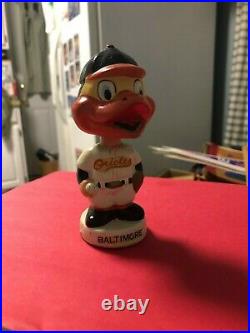 1961 Baltimore Orioles Mini Nodder 4 1/2 Tall Terrific Condition Rare