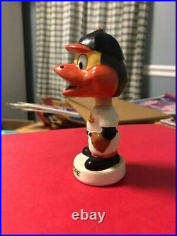 1961 Baltimore Orioles Mini Nodder 4 1/2 Tall Terrific Condition Rare