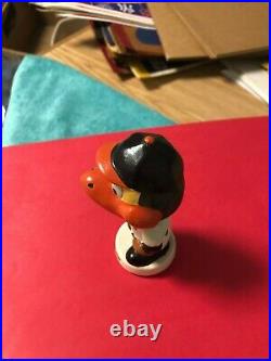 1961 Baltimore Orioles Mini Nodder 4 1/2 Tall Terrific Condition Rare