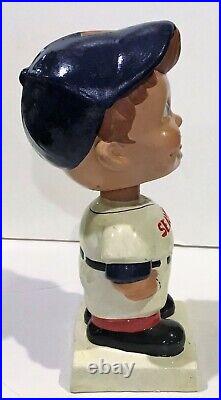 1961 Bobble Head Nodder Washington Senators White Square Base with Picture Box