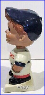 1961 Bobble Head Nodder Washington Senators White Square Base with Picture Box