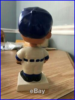 1962-63 New York Mets Bobble Head Nodder White Square Base Rare