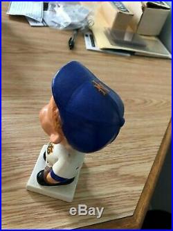 1962-63 New York Mets Bobble Head Nodder White Square Base Rare