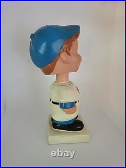 1962 Los Angeles Dodgers Stadium Baseball Bobblehead Nodder Vintage White Base