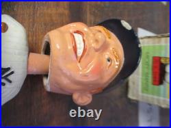 1962 Mickey Mantle Bobblehead Nodder White Base New York Yankees WithOriginal Box
