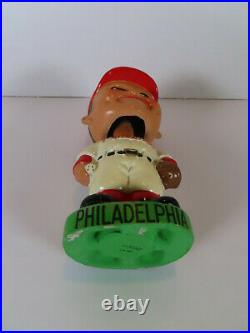 1962 Philadelphia Phillies Green Base Bobbin Head Bobblehead Nodder