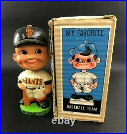 1962 San Francisco Giants Vintage Bobblehead withorg box! SUPER RARE MINT++