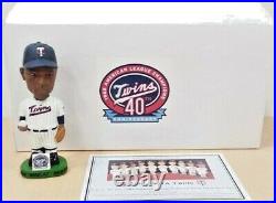 1965 Minnesota Twins World Series Heroes Katrina Complete Bobblehead SET COA