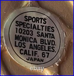 1966-1971 San Diego Padres Gold Base Bobbing /bobble Head Nodder + Box Japan