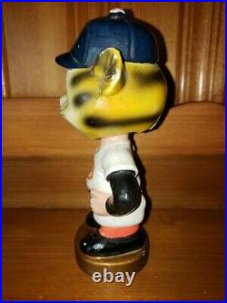 1966 Detroit Tiger Mascot Head Gold Base Nodder/Bobbin Head/Bobbing Head