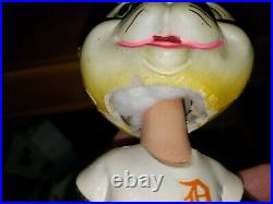 1966 Detroit Tiger Mascot Head Gold Base Nodder/Bobbin Head/Bobbing Head