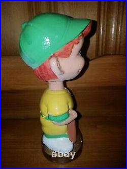 1967 Oakland As Boy Head Base Nodder/Bobbin Head/Bobbing Head Near Mint