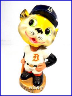 1967 Sports Specialties Detroit Tigers Mascot Nodder Bobblehead Gold Base Japan