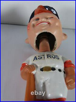 1968 Houston Astros Gold Base Nodder Bobblehead REPAIRED MLB Baseball