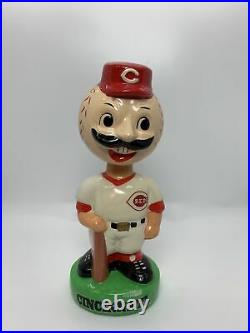 1980s 1983/84 Cincinnati Reds Mr Redlegs TEI Bobblehead Nodder Twins Enterprise