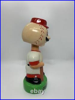 1980s 1983/84 Cincinnati Reds Mr Redlegs TEI Bobblehead Nodder Twins Enterprise