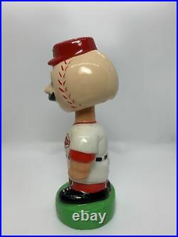 1980s 1983/84 Cincinnati Reds Mr Redlegs TEI Bobblehead Nodder Twins Enterprise