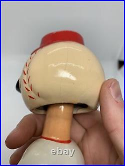 1980s 1983/84 Cincinnati Reds Mr Redlegs TEI Bobblehead Nodder Twins Enterprise