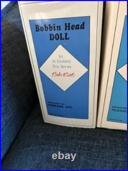1989 Nodders Golden Era Series Ruth, Gehrig, Jackson, Cobb, Wagner Bobble heads