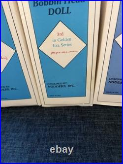 1989 Nodders Golden Era Series Ruth, Gehrig, Jackson, Cobb, Wagner Bobble heads