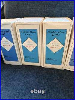 1989 Nodders Golden Era Series Ruth, Gehrig, Jackson, Cobb, Wagner Bobble heads