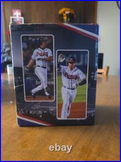 1997-2016 Turner Field Final Year. Chipper Jones And Freddie Freeman Bobblehead